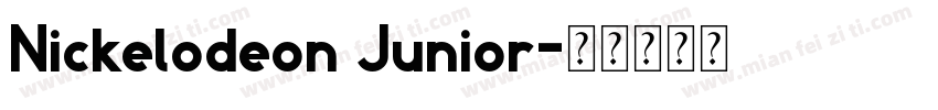 Nickelodeon Junior字体转换